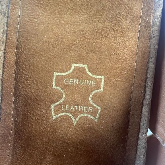 Mark Jenkins white wedge sandals, size US 11/41 EU - Picture 8 of 9